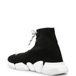 SNEAKERS TENIS BALENCIAGA SPEED TRAINER BLACK LACES STRIPES en STOCK