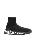 SNEAKERS TENIS BALENCIAGA SPEED TRAINER BLACK WORDS en STOCK