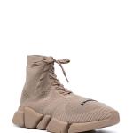 SNEAKERS TENIS BALENCIAGA SPEED TRAINER BROWN STRIPER en STOCK