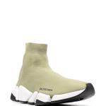 SNEAKERS TENIS BALENCIAGA SPEED TRAINER WHITE GREEN en STOCK
