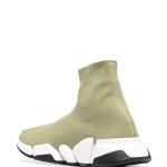 SNEAKERS TENIS BALENCIAGA SPEED TRAINER WHITE GREEN en STOCK