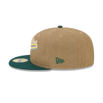 GORRA NEW ERA CAP OAKLAND ATHLETICS MLB CANVAS CROWN 59FIFTY CERRADA en STOCK