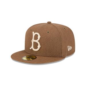 GORRA NEW ERA CAP BROOKLYN DODGERS MLB ANTIQUE PLAID 59FIFTY CERRADA en STOCK