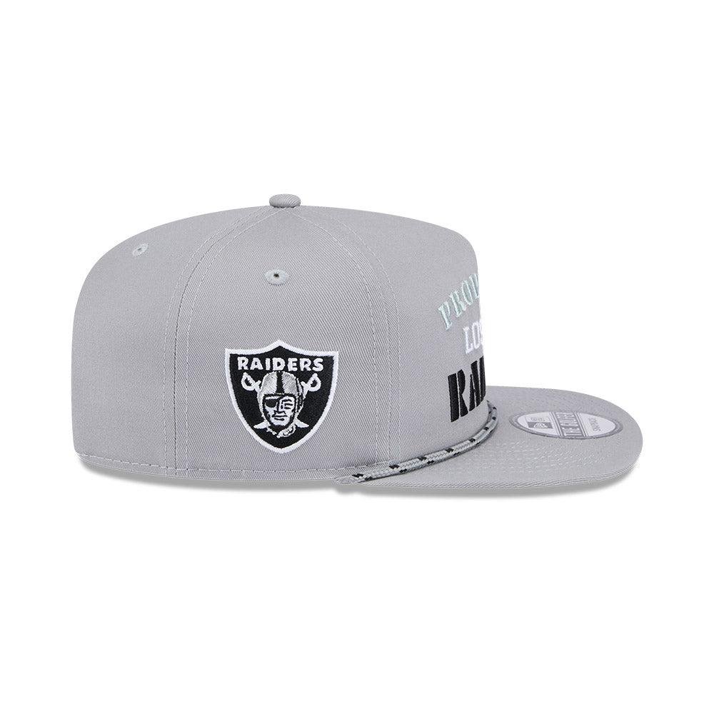 GORRA NEW ERA CAP LAS VEGAS RAIDERS NFL VINTAGE GOLFER SNAPBACK en STOCK