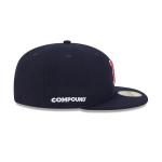 GORRA NEW ERA CAP BOSTON RED SOX COMPOUND X MLB 59FIFTY CERRADA en STOCK