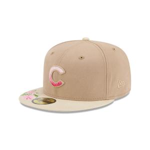 GORRA NEW ERA CAP CHICAGO CUBS MLB HAND STITCHED FLORAL 59FIFTY CERRADA en STOCK