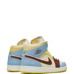 SNEAKERS TENIS NIKE JORDAN 1 FEARLESS MAISON CHATEAU ROUGE en STOCK