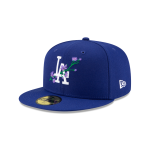 GORRA NEW ERA CAP LOS ANGELES DODGERS MLB SIDE PATCH BLOOM 59FIFTY CERRADA en STOCK