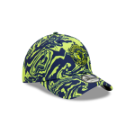 GORRA NEW ERA CAP MANCHESTER UNITED FC ALL OVER PRINT 9FORTY STRAPBACK AZUL en STOCK