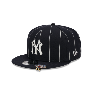 GORRA NEW ERA CAP NEW YORK YANKEES MLB PINSTRIPE VISOR CLIP 9FIFTY SNAPBACK en STOCK