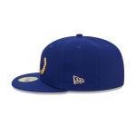 GORRA NEW ERA CAP LOS ANGELES DODGERS MLB GOLD LEAF 59FIFTY CERRADA en STOCK