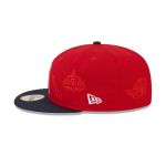 GORRA NEW ERA CAP LOS ANGELES ANGELS MLB MULTI LOGO 59FIFTY CERRADA en STOCK