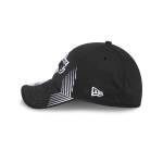GORRA NEW ERA CAP LOS ANGELES LAKERS NBA ACTIVE 39THIRTY ELáSTICA NEGRA en STOCK