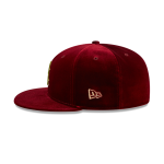GORRA NEW ERA CAP BOSTON RED SOX MLB VINTAGE VELVET 59FIFTY CERRADA en STOCK