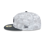 GORRA NEW ERA CAP LOS ANGELES RAMS NFL SALUTE TO SERVICE 2024 59FIFTY CERRADA en STOCK