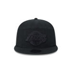 GORRA NEW ERA CAP LOS ANGELES LAKERS NBA COTTON CANVAS 9FIFTY SPLIT PANEL SNAPBACK NEGRA en STOCK