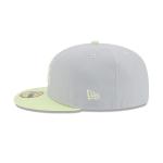 GORRA NEW ERA CAP ATLANTA BRAVES GREEN LOGO MLB COLOR PACK 59FIFTY CERRADA en STOCK