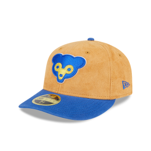 GORRA NEW ERA CAP CHICAGO CUBS MLB TAN TEXTURE 59FIFTY LP CERRADA en STOCK