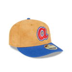 GORRA NEW ERA CAP ATLANTA BRAVES MLB TAN TEXTURE 59FIFTY LP CERRADA en STOCK
