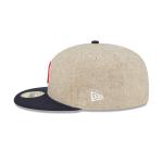 GORRA NEW ERA CAP BOSTON RED SOX HERRINGBONE MOON X MLB 59FIFTY CERRADA en STOCK