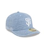 GORRA NEW ERA CAP SAN FRANCISCO GIANTS MLB HAND STITCHED CHAMBRAY 59FIFTY LP CERRADA en STOCK