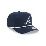 GORRA NEW ERA CAP ATLANTA BRAVES MLB PEARL ROPE GOLFER STRAPBACK en STOCK