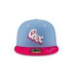 GORRA NEW ERA CAP GUERREROS DE OAXACA ALTERNATIVO LMB GAME CAP 100 ANIVERSARIO 59FIFTY CERRADA AZUL en STOCK