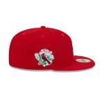 GORRA NEW ERA CAP ST. LOUIS CARDINALS MLB FLORAL UNDERVISOR 59FIFTY CERRADA en STOCK