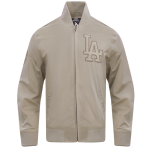 CHAMARRA ANGELES DODGERS NEUTRAL TWILL JACKET TAUPE en STOCK