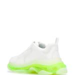 SNEAKERS TENIS BALENCIAGA TRIPLE S WHITE NEON TRANSPARENT en STOCK