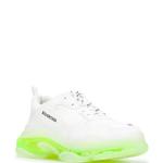 SNEAKERS TENIS BALENCIAGA TRIPLE S WHITE NEON TRANSPARENT en STOCK