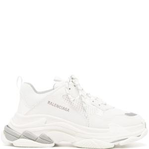 SNEAKERS TENIS BALENCIAGA TRIPLE S WHITE TRANSPARENT en STOCK